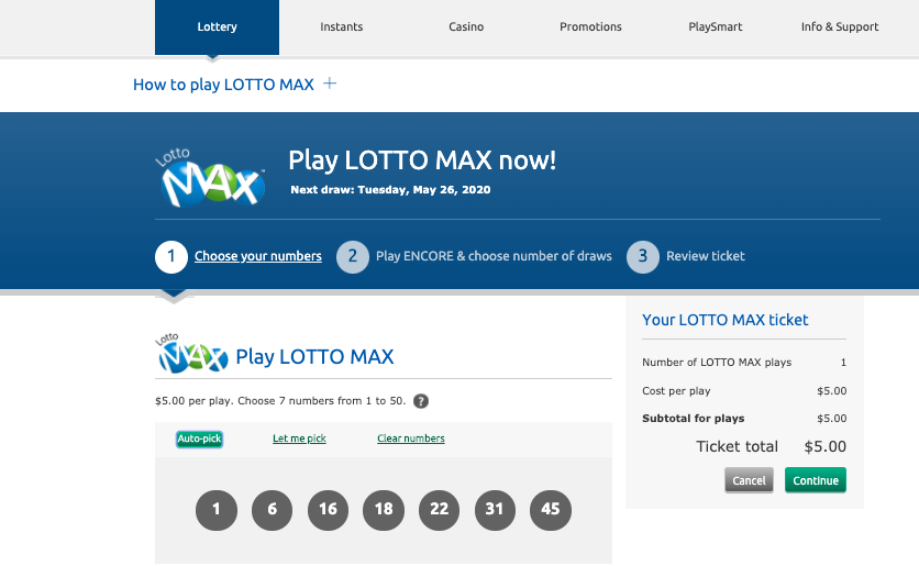 olg lotto max buy online