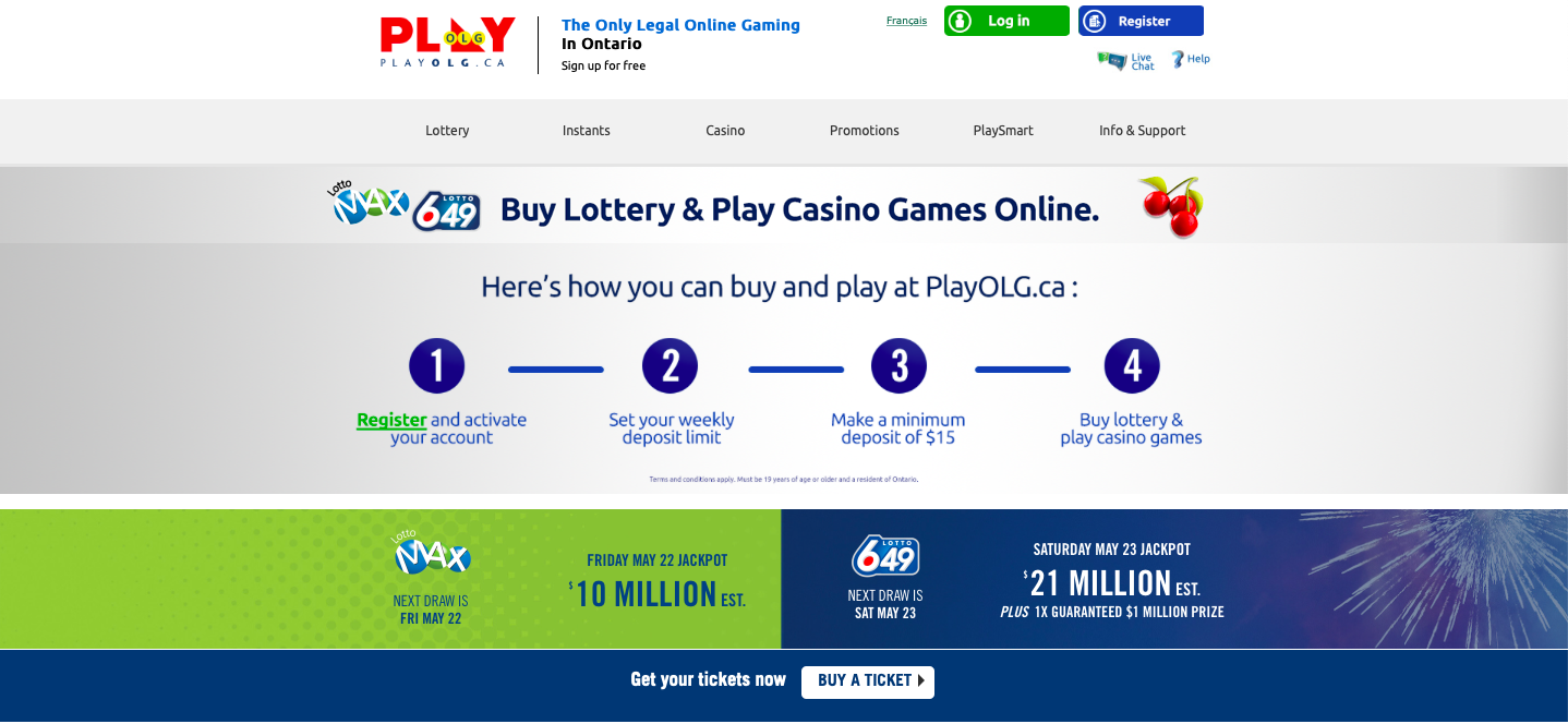 can you buy lotto 649 tickets online